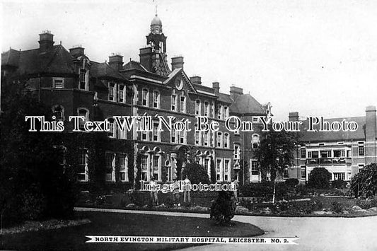 LC 12 - North Evington WW1 Military Hospital, Leicester, Leicestershire c1915