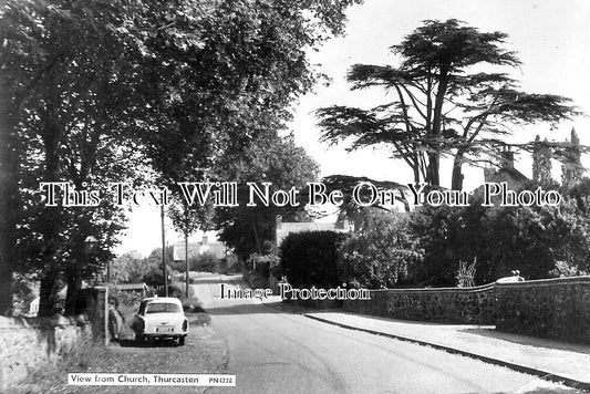 LC 1230 - View From Church, Thurcaston, Leicestershire c1967