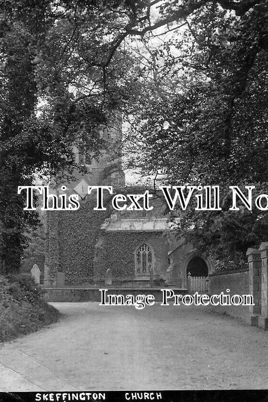 LC 1243 - Skeffington Church, Leicestershire c1910
