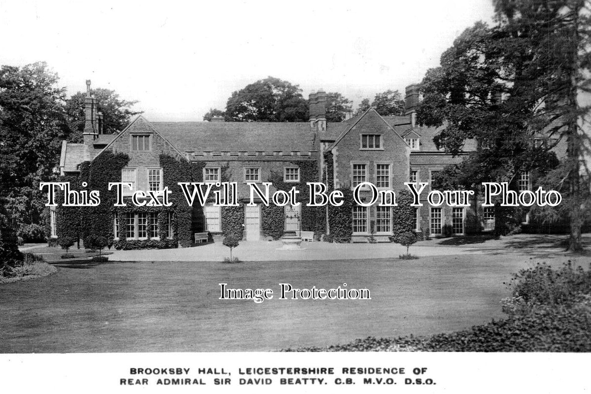 LC 1246 - Sir David Beatty, Brooksby Hall, Leicestershire