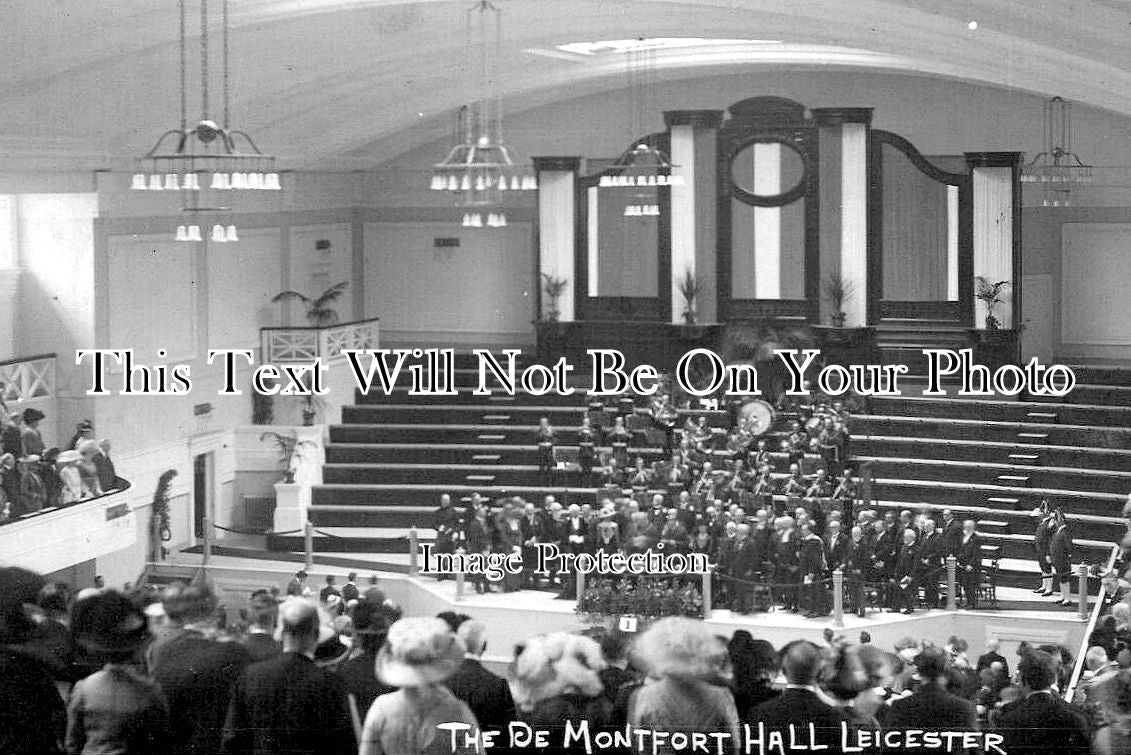 LC 1312 - The De Montfort Hall, Leicester, Leicestershire