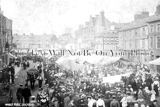 LC 1317 - Market Place, Loughborough, Leicestershire
