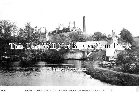 LC 1326 - Canal & Foxton Locks, Market Harborough, Leicestershire