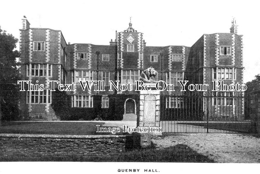 LC 1382 - Quenby Hall, Leicestershire c1912
