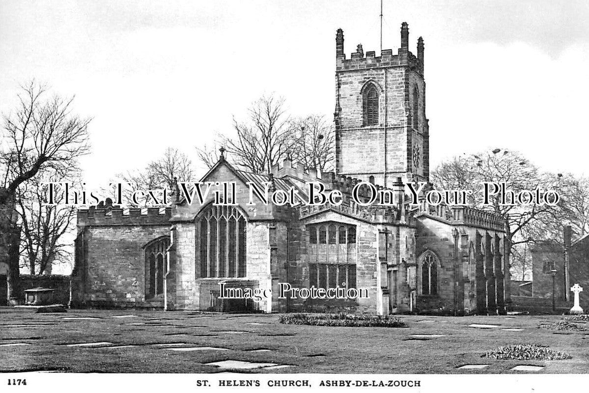 LC 1388 - St Helens Church, Ashby De La Zouch, Leicestershire