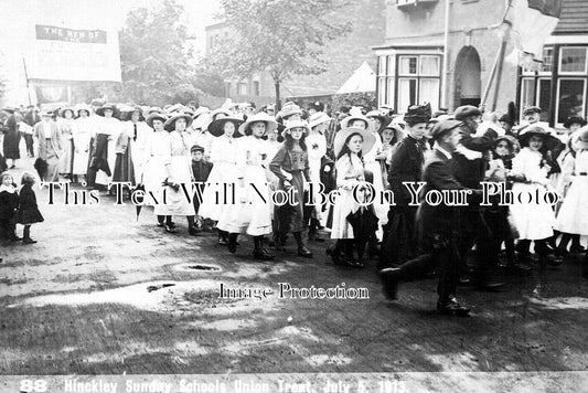 LC 1401 - Hinckley Sunday School Union Treat, Leicestershire 1913