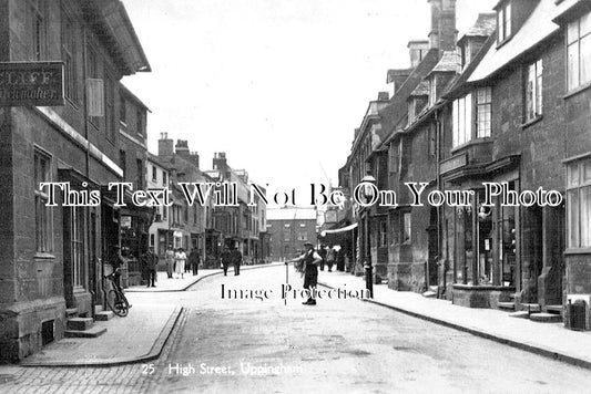 LC 1406 - High Street, Uppingham, Rutland c1920