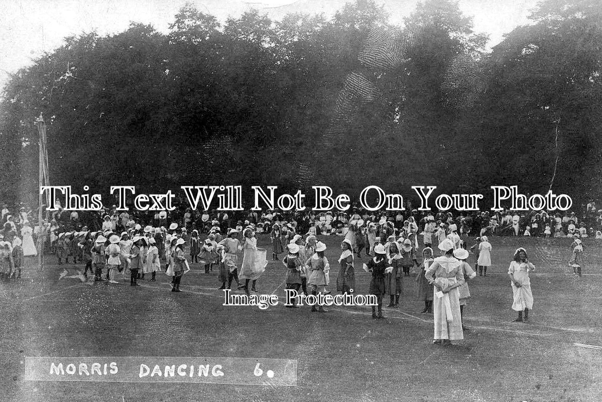 LC 1407 - Morris Dancing, Ashby De La Zouch, Leicestershire 1911