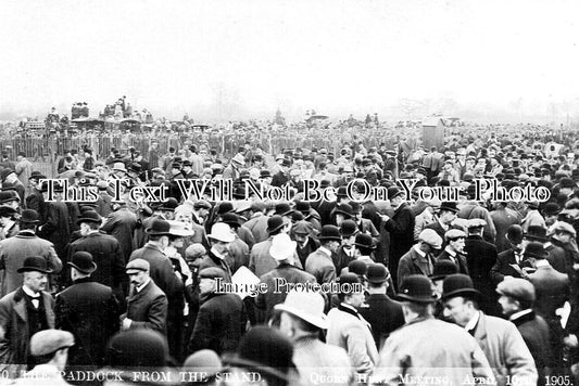 LC 1408 - The Paddock From The Stand, Quorn Hunt Meet, Leicestershire 1905
