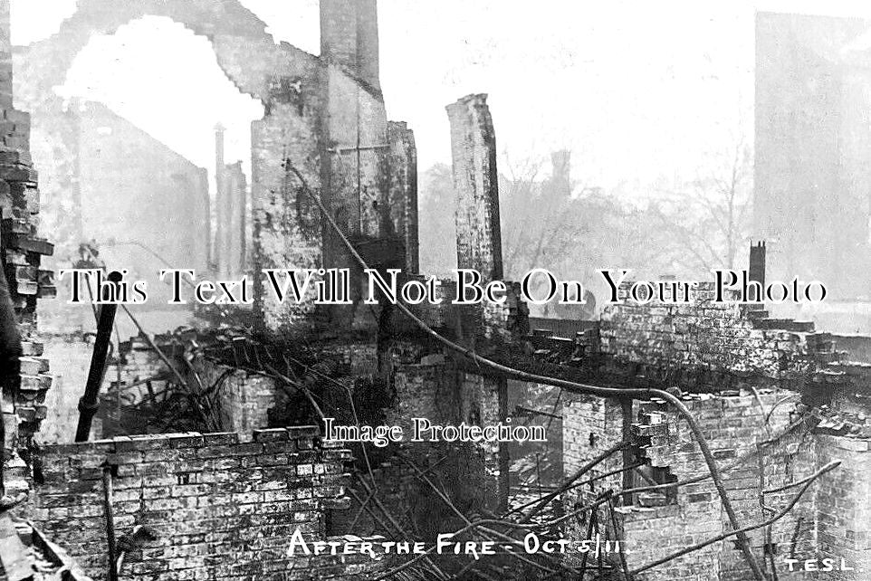 LC 1413 - After The Fire, Queens Street, Leicester, Leicestershire