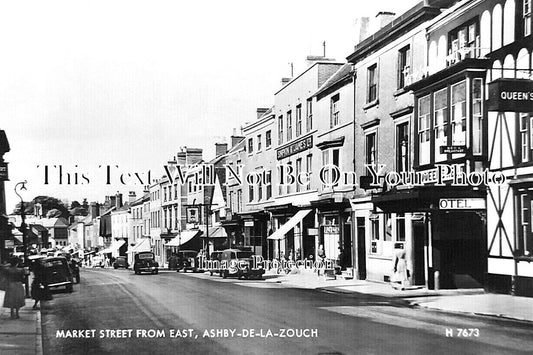 LC 1434 - Market Street From East, Ashby De La Zouch, Leicestershire