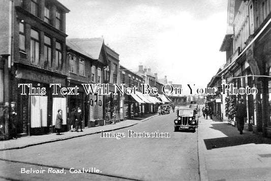 LC 1438 - Belvoir Road, Coalville, Leicestershire c1946