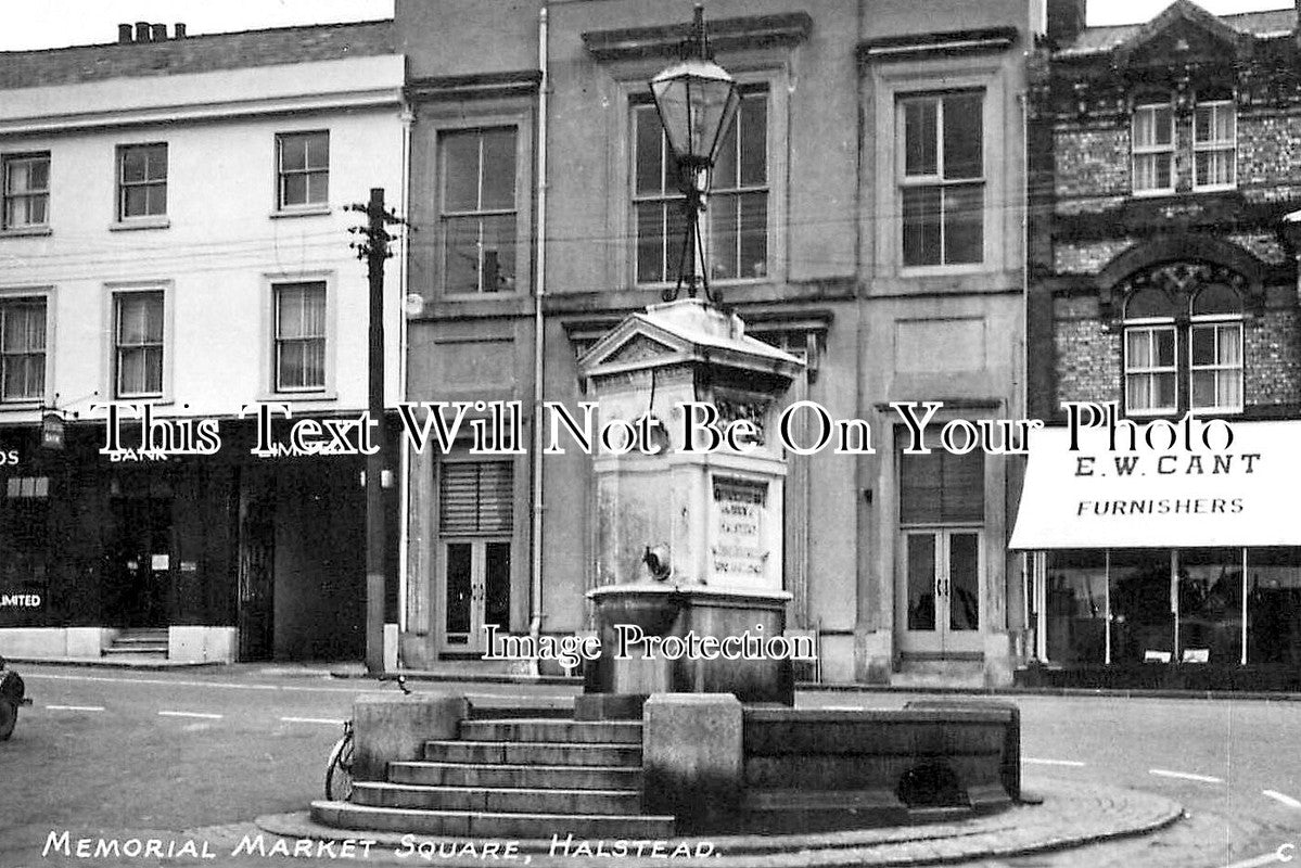 LC 1458 - Memorial Market Square, Halstead, Leicestershire
