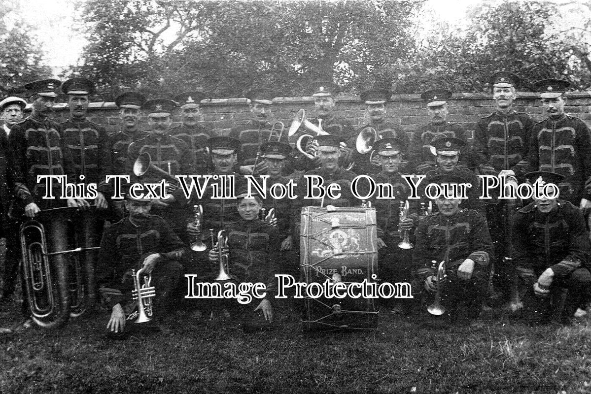 LC 1461 - Shepshed Town Band, Leicestershire WW1