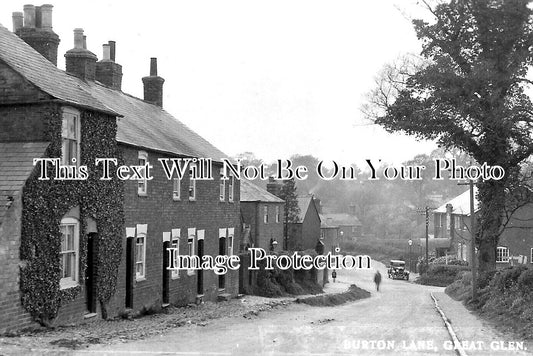 LC 1475 - Burton Lane, Great Glen, Leicestershire c1939