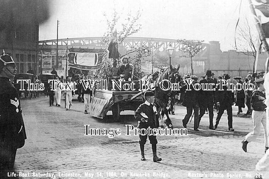 LC 1477 - Life Boat Saturday, Leicester, Leicestershire 1904