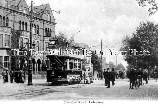 LC 152 - London Road, Leicester, Leicestershire c1904