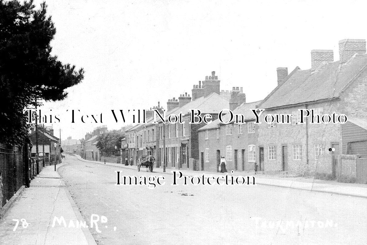 LC 1524 - Main Road, Thurmaston, Leicestershire c1913