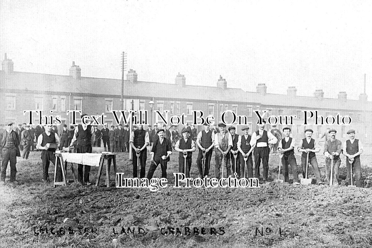 LC 1530 - Leicester Land Grabbers, Walnut Street, Leicestershire c1909