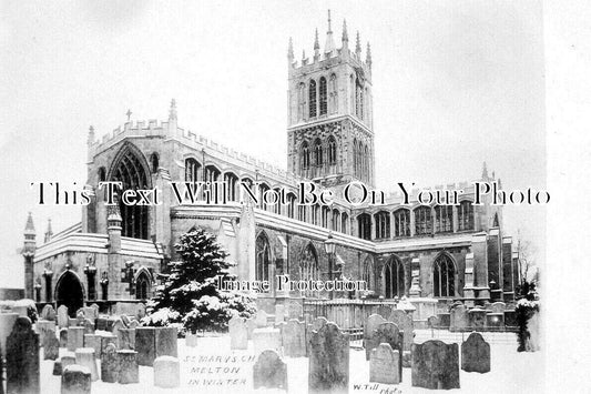 LC 1550 - St Marys Church In Snow, Melton Mowbray, Leicestershire