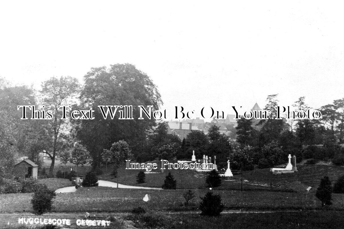 LC 1556 - Hugglescote Cemetery, Leicestershire c1915