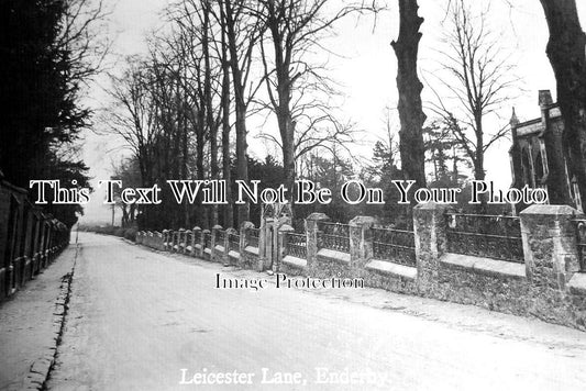 LC 1557 - Leicester Lane, Enderby, Leicestershire c1927