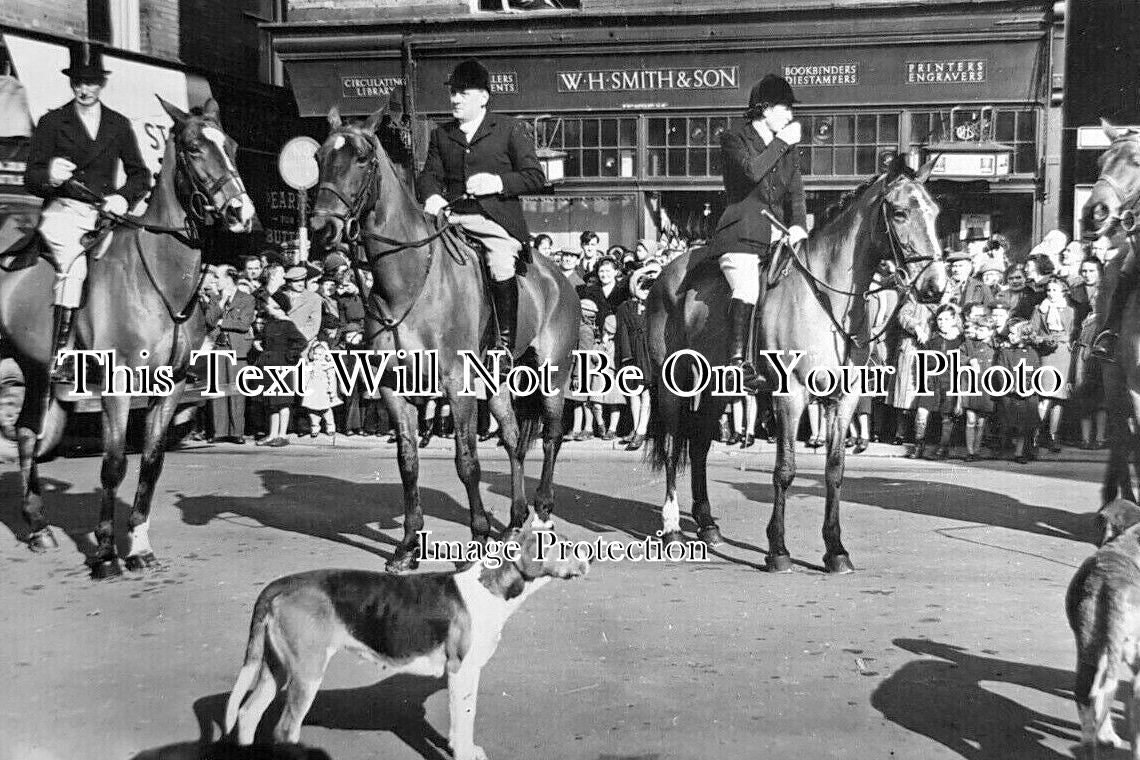 LC 1586 - Hunt Meet, Melton Mowbray, Leicestershire