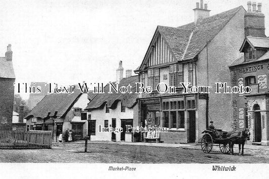 LC 1589 - Market Place, Whitwick, Leicestershire c1908