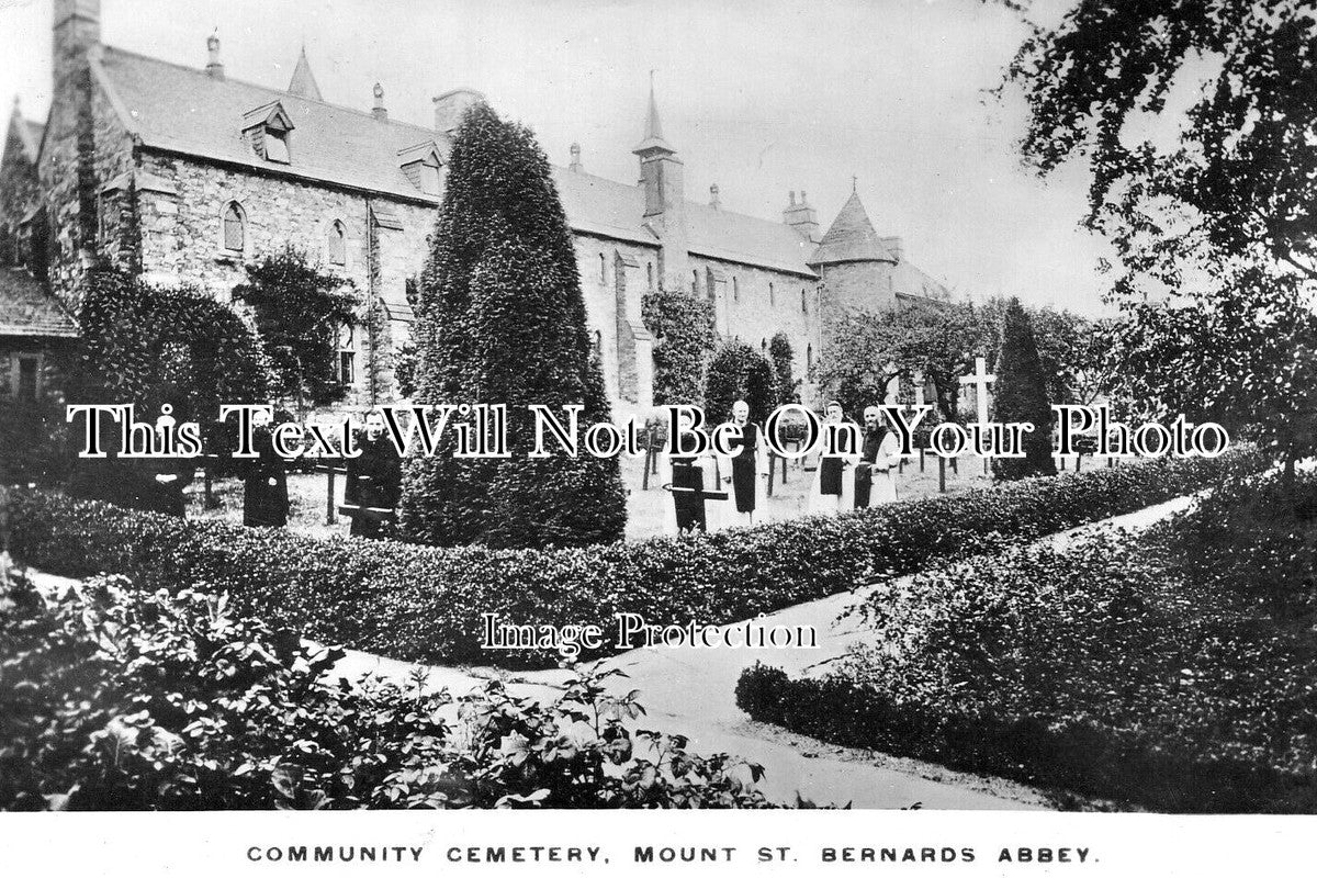 LC 1603 - Community Cemetery, Mount St Bernards Abbey 1913 – JB Archive