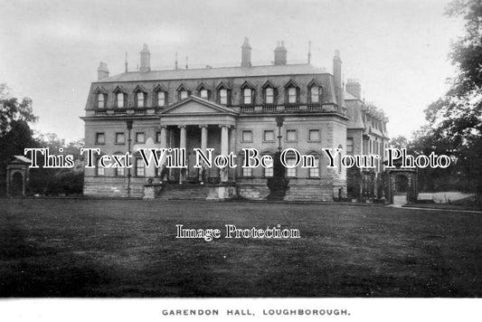 LC 1609 - Garendon Hall, Loughborough, Leicestershire