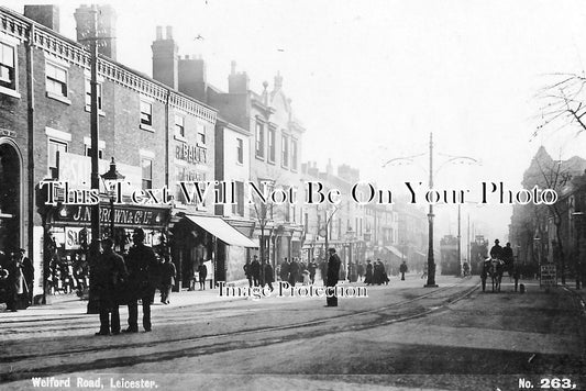 LC 166 - Welford Road, Leicester, Leicestershire c1910