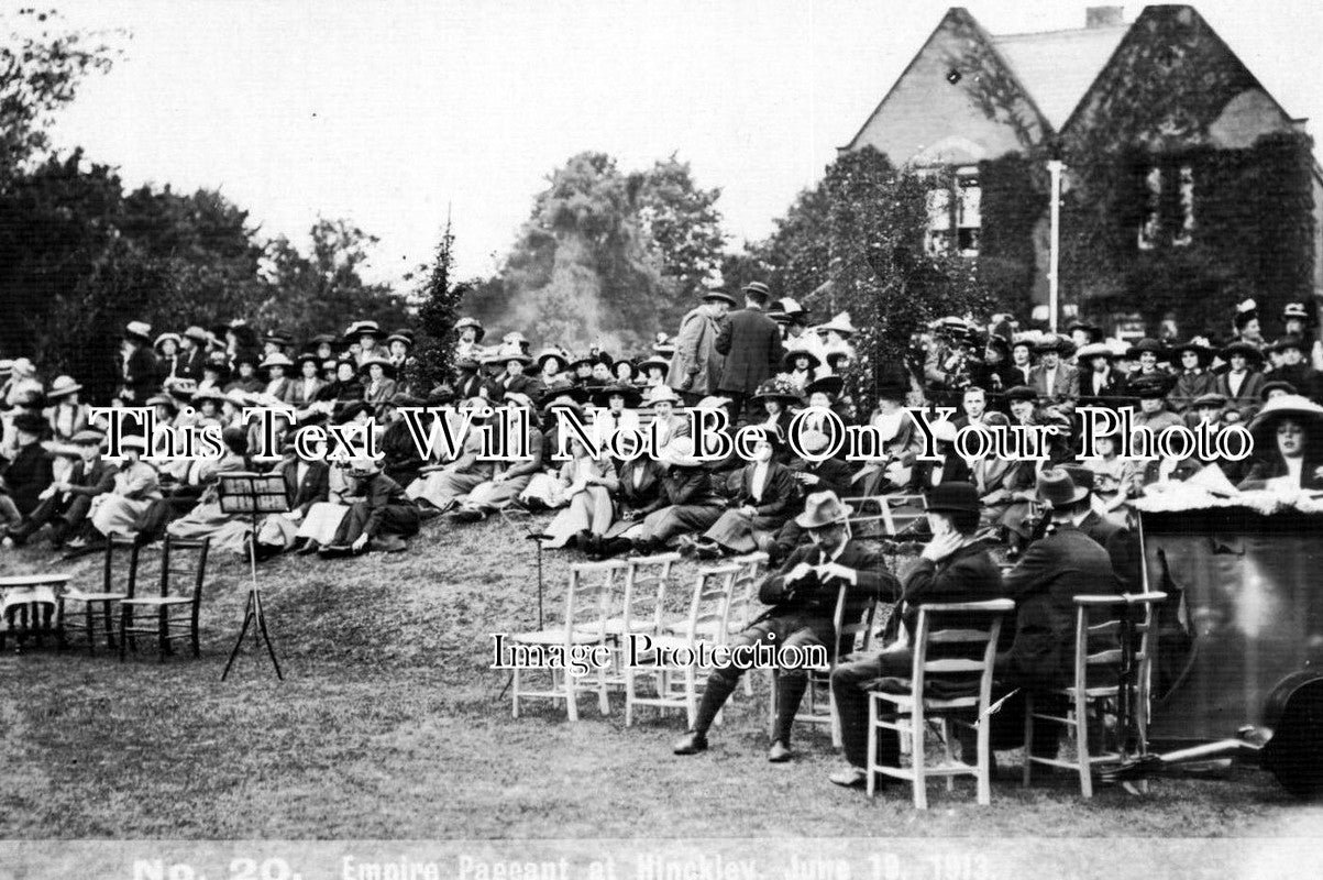 LC 198 - Empire Pageant, Hinckley, Leicestershire 1913