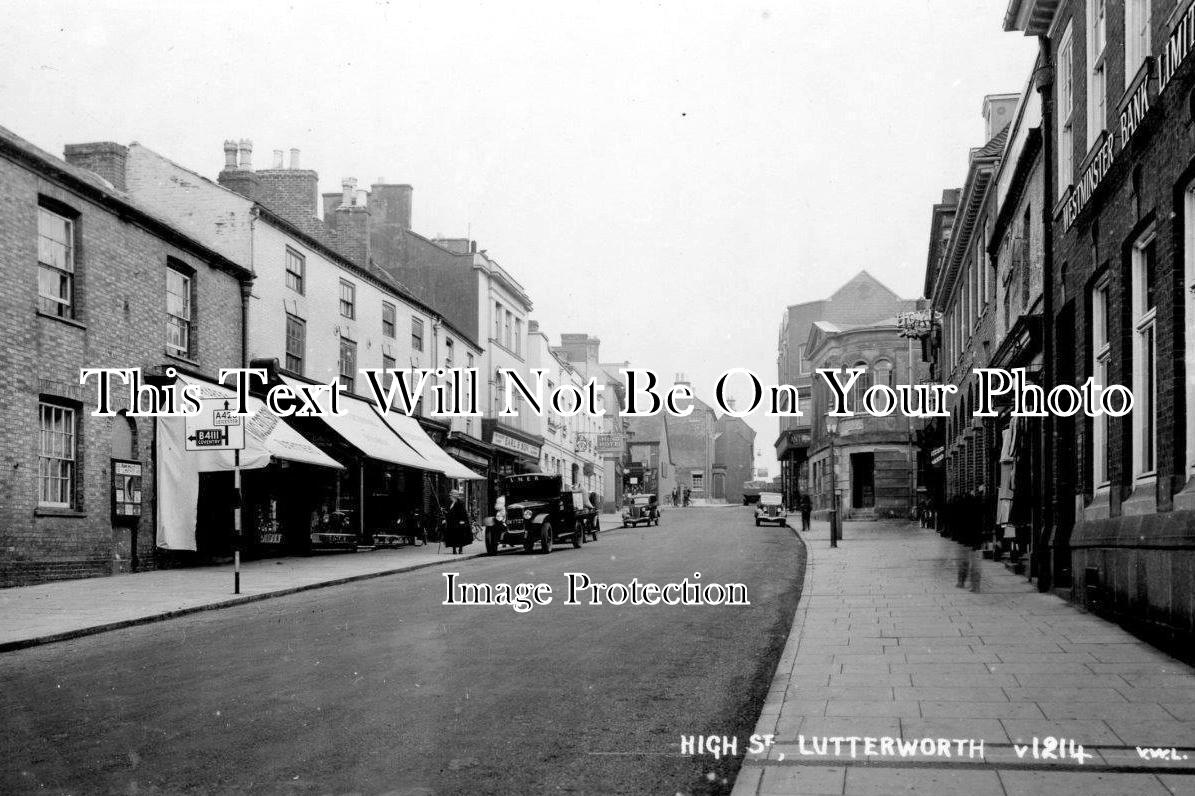 LC 219 - High Street, Lutterworth, Leicestershire