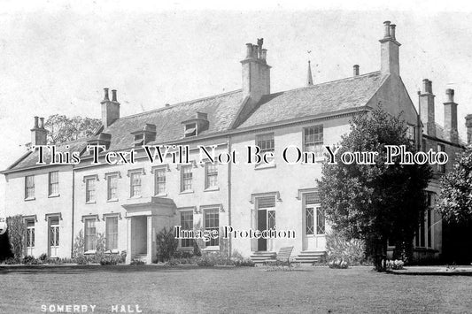 LC 234 - Somerby Hall (Demolished 1949) Leicestershire c1909