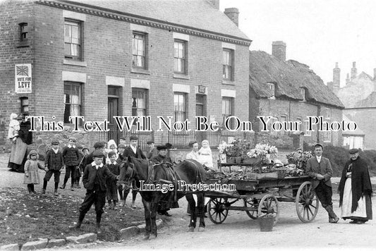 LC 244 - Flower Produce Seller, Hathern, Loughborough, Leicestershire c1906