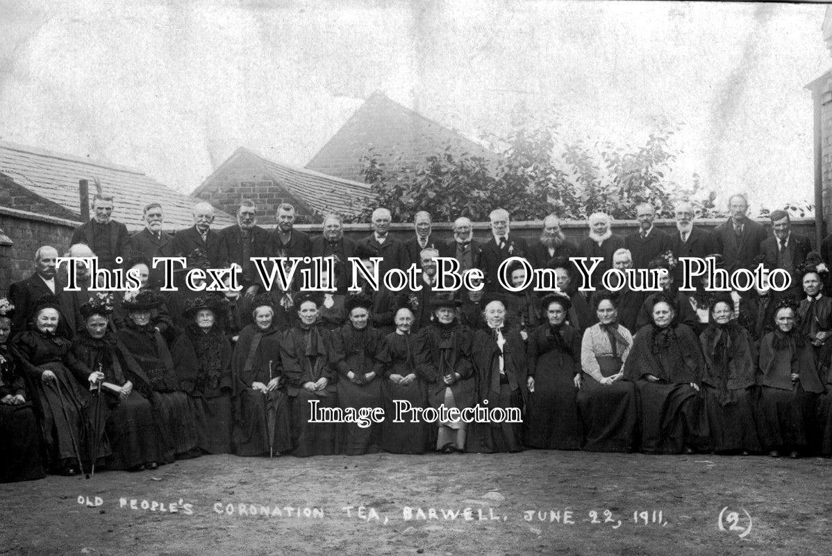 LC 33 -Coronation Tea, Barwell, Leicestershire 1911