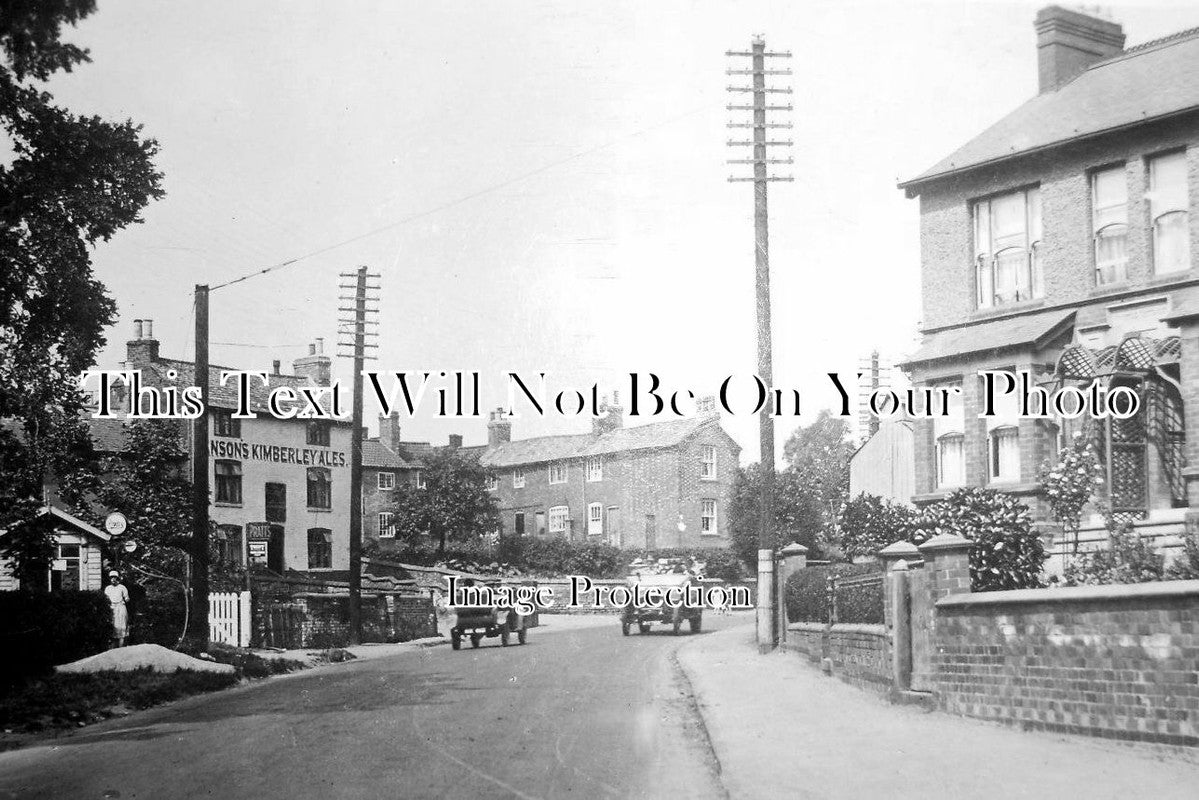 LC 338 - Derby Road, Hathern, Leicestershire c1928