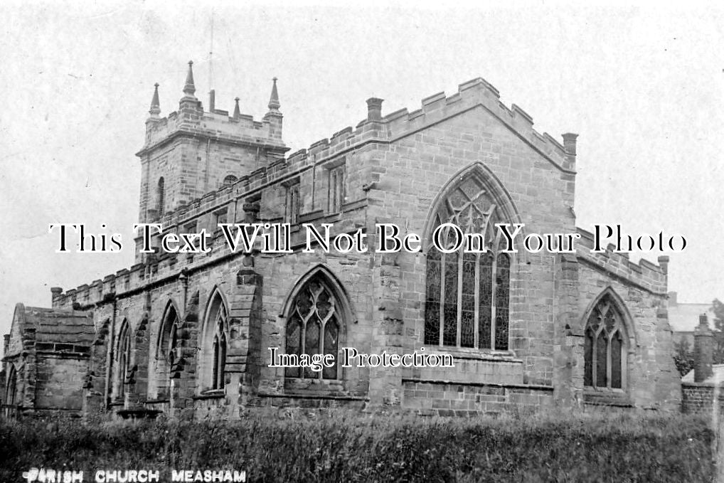 LC 346 - Measham St Lawrence Parish Church, Leicestershire c1915