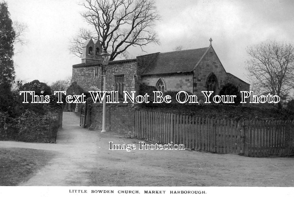 LC 347 - Little Bowden Church, Market Harborough, Leicestershire c1920