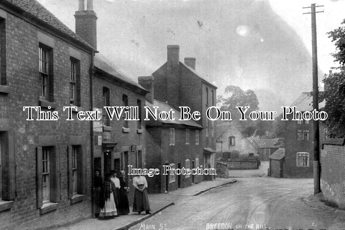 LC 397 - Main Street, Breedon On The Hill, Leicestershire c1909