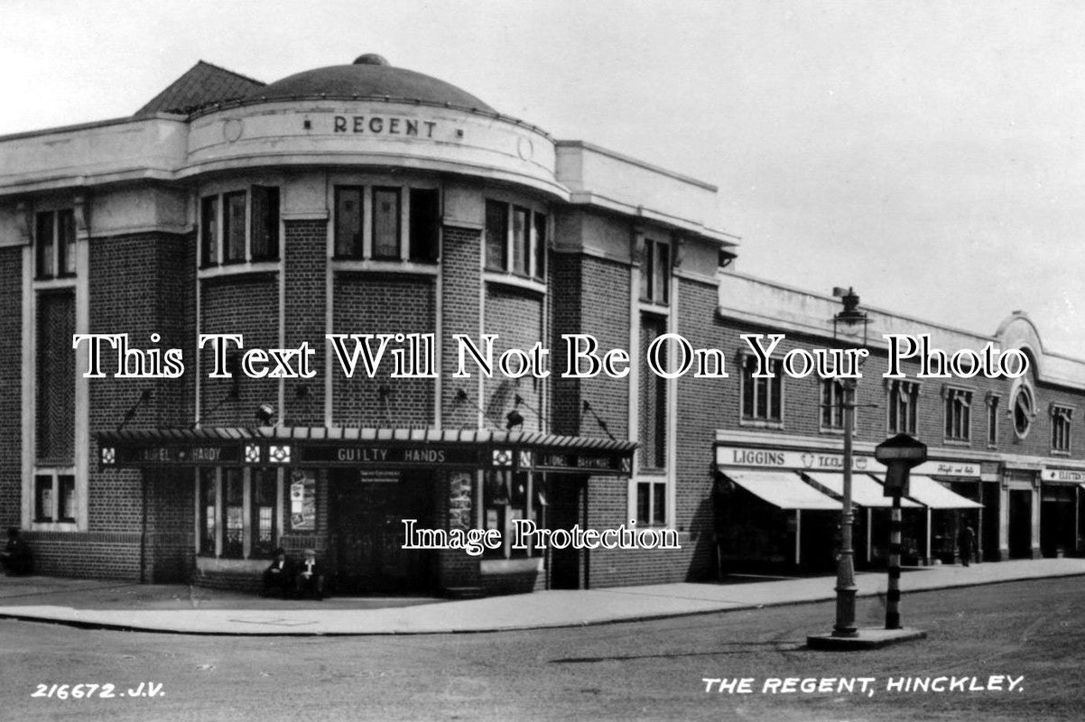 LC 404 - The Regent Cinema, Liggins Sweet Shop, Hinckley, Leicestershire