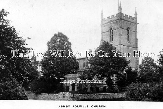 LC 410 - Ashby Folville Church, Leicestershire c1913