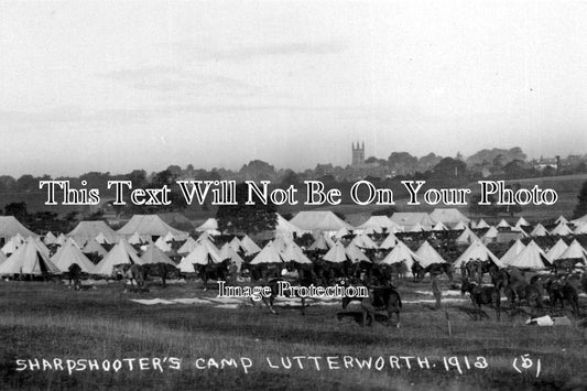 LC 419 - Sharpshooters Camp, Lutterworth, Leicestershire 1913