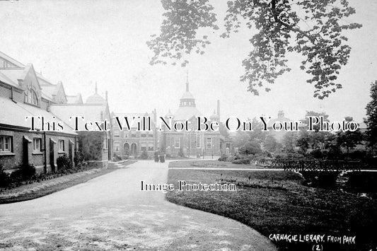LC 449 - Carnegie Library From Park, Loughborough, Leicestershire c1926