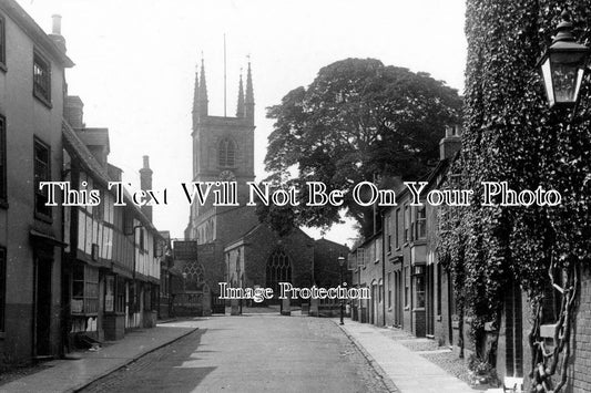 LC 450 - St Mary's Church & Church Street, Lutterworth, Leicestershire