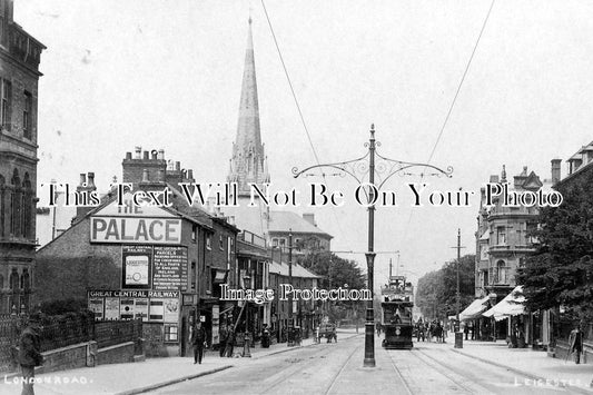 LC 464 - London Road, Leicester, Leicestershire c1905