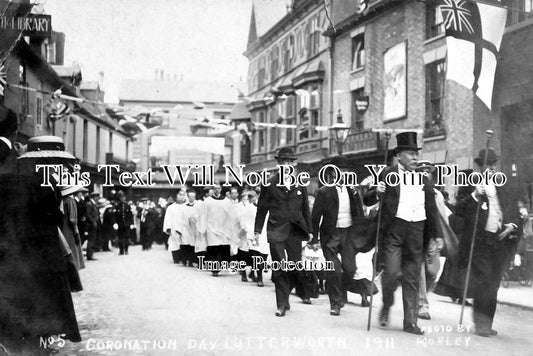 LC 476 - Coronation Day, Lutterworth, Leicestershire c1911