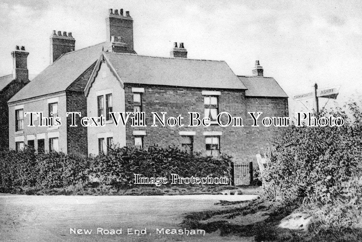 LC 50 - New Road End, Measham, Leicestershire c1917