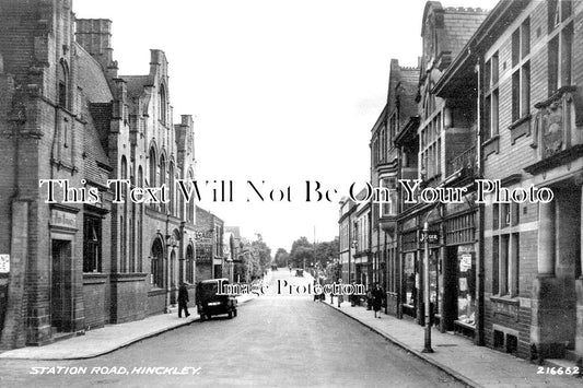 LC 514 - Station Road, Hinckley, Leicestershire c1933