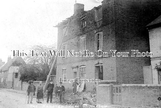 LC 552 - The Haunted House After A Fire, Gilmorton, Leicestershire